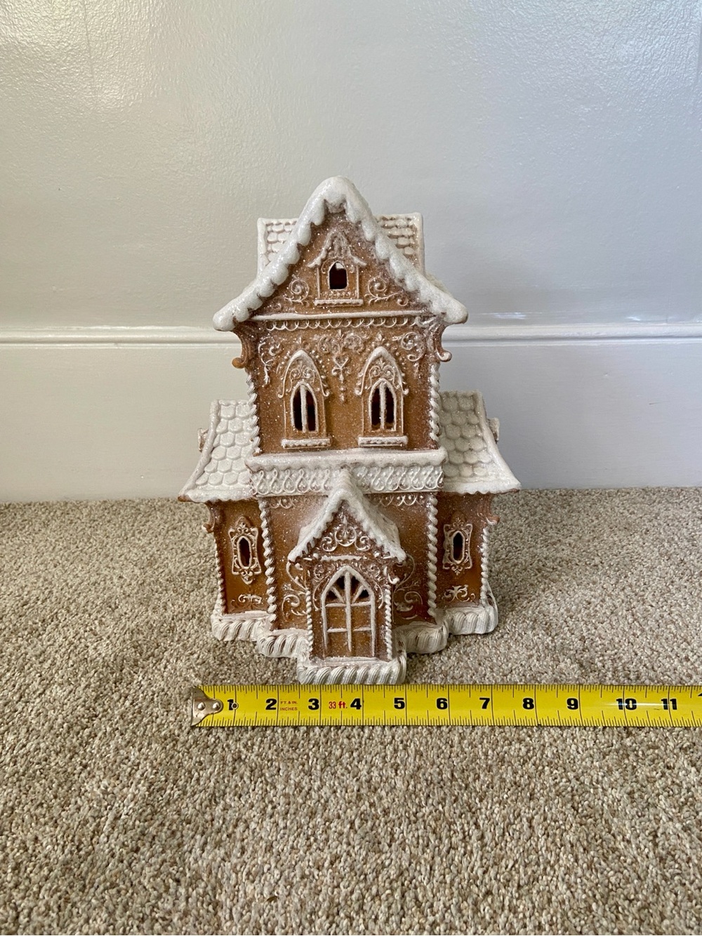 RAZ Imports Lighted LED Gingerbread House Christmas Village - Picture 11 of 15